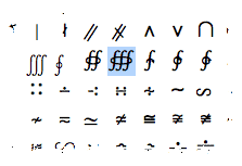 Character Palette