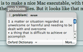 Mini Dictionary Snapshot