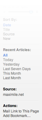Mail Link Screenshot