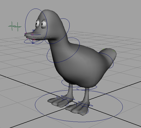 The duck with handles